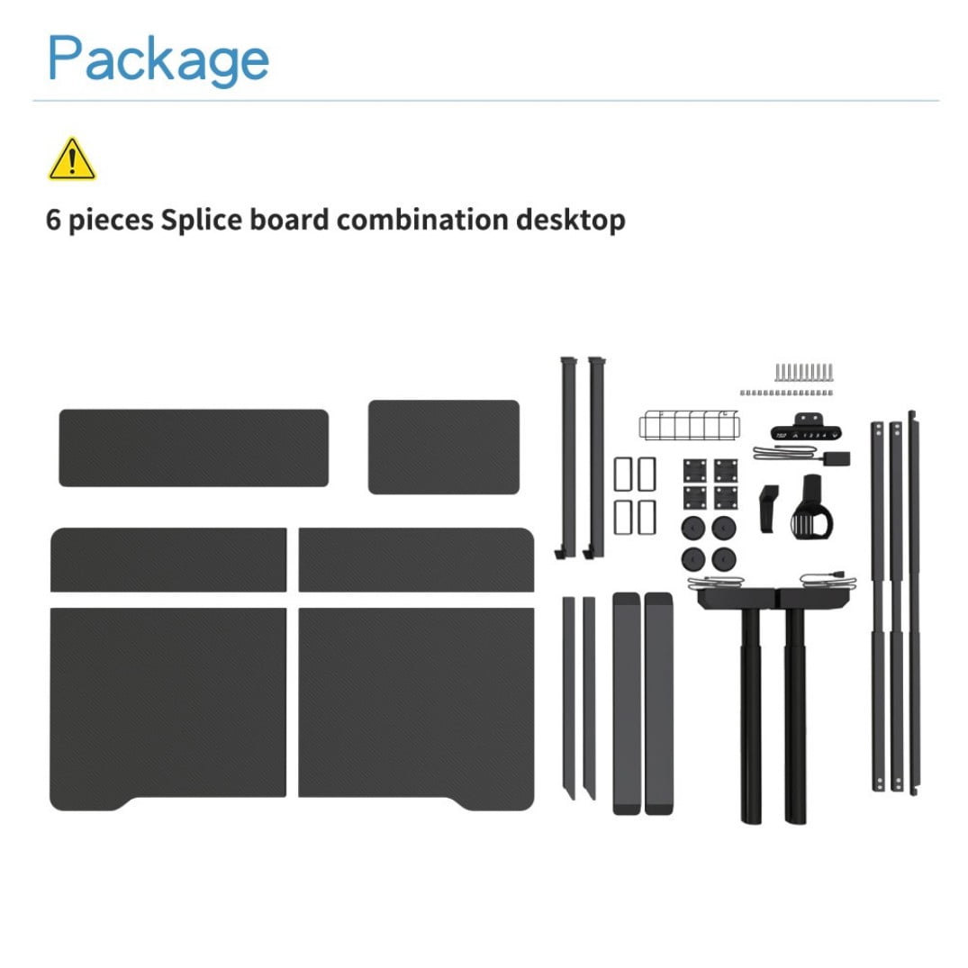 63" Dual Motor Electric Standing Desk, Height Adjustable Sit Stand Desk 28"-46", 265 LBS Computer Desk with Splice Board, Type-C & Cable Management, Black
