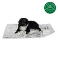 thumbnail image 4 of FurHaven Pet Products Long Faux Fur & Velvet Water-Repellent Pet Blanket for Dogs & Cats - Mist Gray, Small, 4 of 10