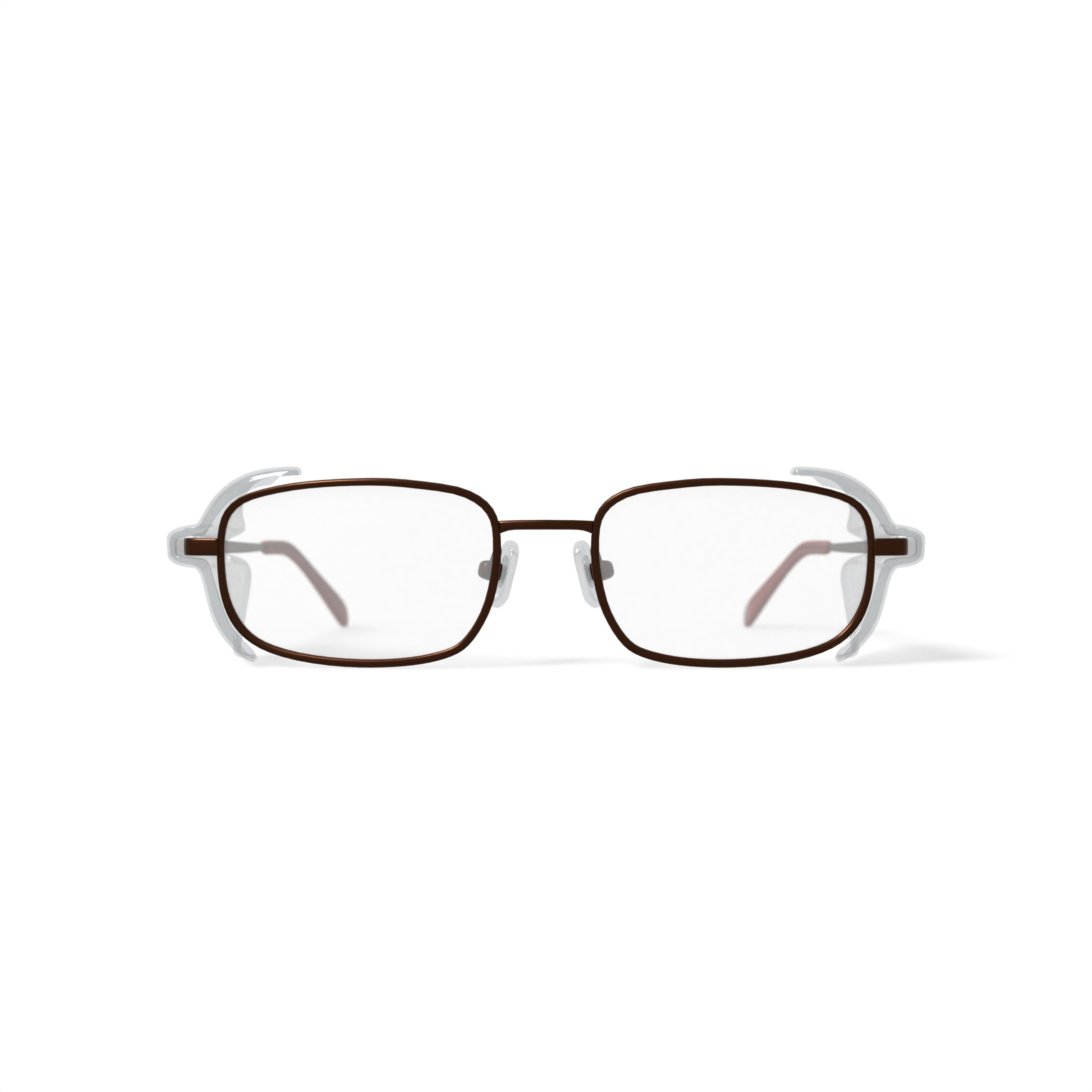 Hilco Vision A2 SG 302 Prescription Safety Glasses, Pewter Metal