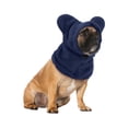 thumbnail image 6 of Winter Dog Hat Fleece Pullover | Adjustable Warm Pet Hat for Small & Medium Dogs | Soft Polyester, Solid Black/Red/Blue | Cozy Outdoor Protection, Lightweight, Durable, Cute Embroidery, 6 of 8