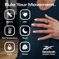 thumbnail image 6 of Reebok Smart Ring for Women or Men - Matte Black, Size 8 Fitness Ring - The Next Generation of Wearable Technology - Fitness and Sleep Tracker, 6 of 7