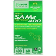 Angle View: Jarrow Formulas SAM-e, Promotes Joint Strength and Mood, 400 mg, 60 Enteric-Coated Tabs