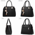 thumbnail image 2 of Bolsos y carteras para mujer, de diseñador, de piel sintética, con asa superior, tipo cartera, para hombro., 2 of 5