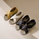 thumbnail image 3 of Sandalias planas de cuero suave para mujer, estilo coreano, de verano, con suela suave y ligera, a la moda, estilo romano, 3 of 6