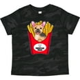 thumbnail image 3 of Inktastic Cute Frenchie in French Fries Boys or Girls Toddler T-Shirt, 3 of 5