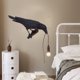 thumbnail image 3 of Decoración de cuervo Lámpara de cuervo Lámpara de escritorio de pájaro Luz de estilo animal creativo Lámpara de aplique de pared de noche para dormito Lámpara de pared negra 1 Sunnimix Luz en forma de pájaro, 3 of 7