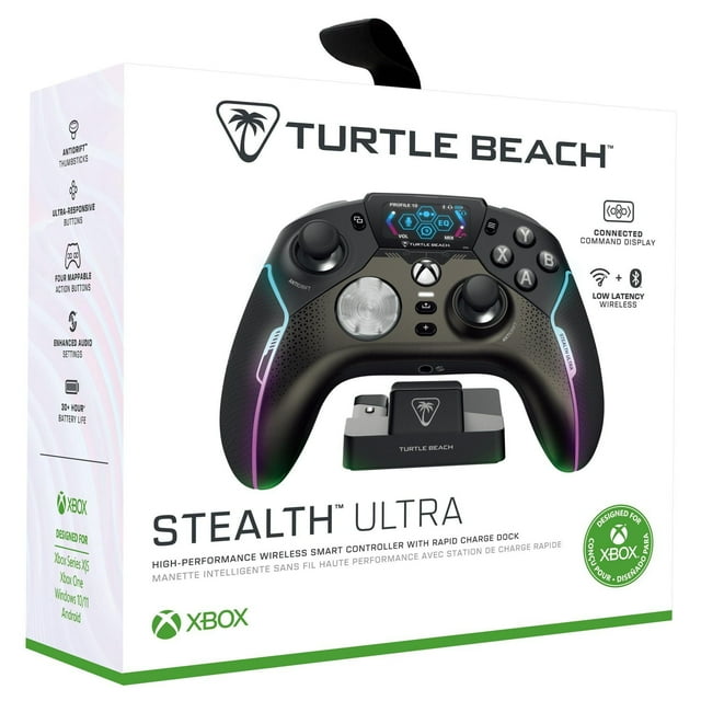 Turtle Beach® Stealth™ Ultra – High-Performance Wireless Controller with Rapid Charge Dock