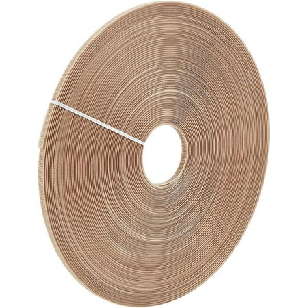 1Roll 60 Yards Nude Polyester Boning for Sewing 6mm Wide Sew-Through Plastic Sewing Corset Boning for Wedding Dress Bridal Evening Gowns Lingerie Hats Swimwear Handbags