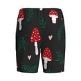 thumbnail image 5 of Fotbe Amanita Mushroom Pajama Shorts for Men, Men's Pajama Bottoms, Sleepwear,Short Pajama Pants-Large, 5 of 9