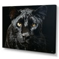 thumbnail image 2 of Designart "Panther On The Prowl III" Animals Panther Canvas Wall Art, 2 of 7