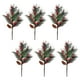 thumbnail image 4 of 6 Ramas De Frutos Rojos Artificiales De 16 Pulgadas Para Decoración Navideña, 4 of 9