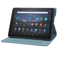 thumbnail image 3 of SaniMore Wallet Case for Amazon Fire HD10 2021/HD10 Plus 2021, PU Leather Magnetic Closure Cover Support Pencil Holder Card Slot & Adjustable Kickstand Full Body Protective Shell, Blue, 3 of 6