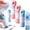 4 Mix, variant on Thermal Paper Eraser, 2-in-1 Box Cutter & Thermal Paper Eraser Pen for Covering Printed Information on Shipping Labels and Receipts