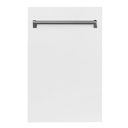 ZLINE - 18" Compact Top Control Built-In Dishwasher with Stainless Steel Tub, 40 dBa - Stainless steel
