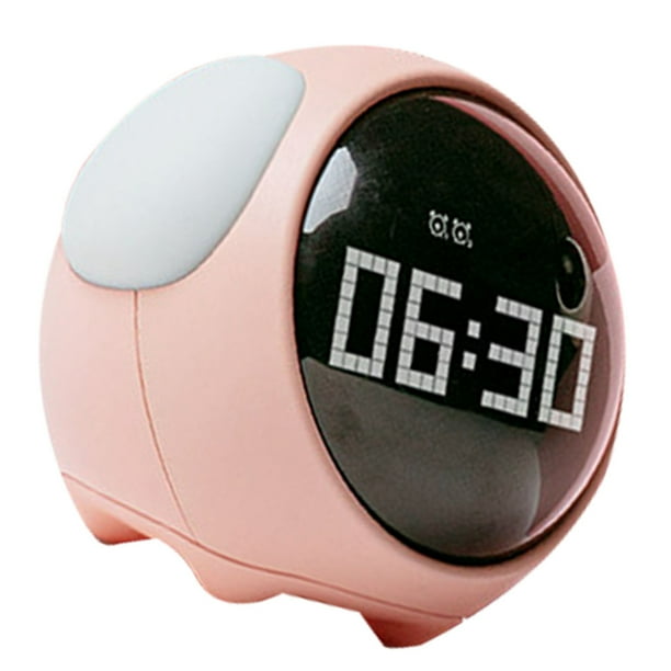 Reloj despertador digital Jadeshay perro lindo con luz nocturna y funciones múltiples
