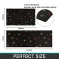 thumbnail image 7 of Black Christmas Star Pattern Kitchen Rugs Sets Of 2,Anti Fatigue Kitchen Mat Rugs Non Slip Washable,Decorative Kitchen Floor Mats for Kitchen,Sink,Laundry,17"x30"+17"x47", 7 of 7