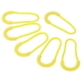 thumbnail image 1 of Unique Bargains Poignées de Remplacement pour Rallonge à Fermeture Éclair, Rallonge en U pour Bagages et Sacs à Dos, Jaune, Lot de 15, 1 of 5