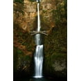 thumbnail image 2 of Multnomah Falls Autumn Wall Mural by Wallmonkeys Peel and Stick Graphic (48 in H x 32 in W) WM296030, 2 of 4