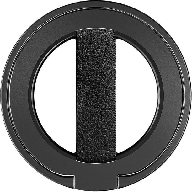 Phone Grip Stand with Replaceable Elastic Finger Loop, Detachable Magnetic Ring Holder Kickstand Loop