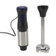 thumbnail image 1 of Food Processor Blender, Multifunctional Hand Blender 700ml Mixing Beaker 4 In 1 US Plug 110V  for Restaurant for Meat, 1 of 7