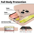 thumbnail image 5 of Compatible with Redmi Note 12 Pro 5G Case for Women Men, Ultra Slim Xiaomi Redmi Note 12 Pro 5G Phone Case Silicone Liquid Soft Shockproof Anti-Scratch Protective Cases (Pink), 5 of 14