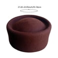 thumbnail image 7 of Jiibva Pillbox Hat Top Hat Millinery Fascinator Base Hat for Women Casual Wear Western Fedoras Hostesses Wear, 7 of 7