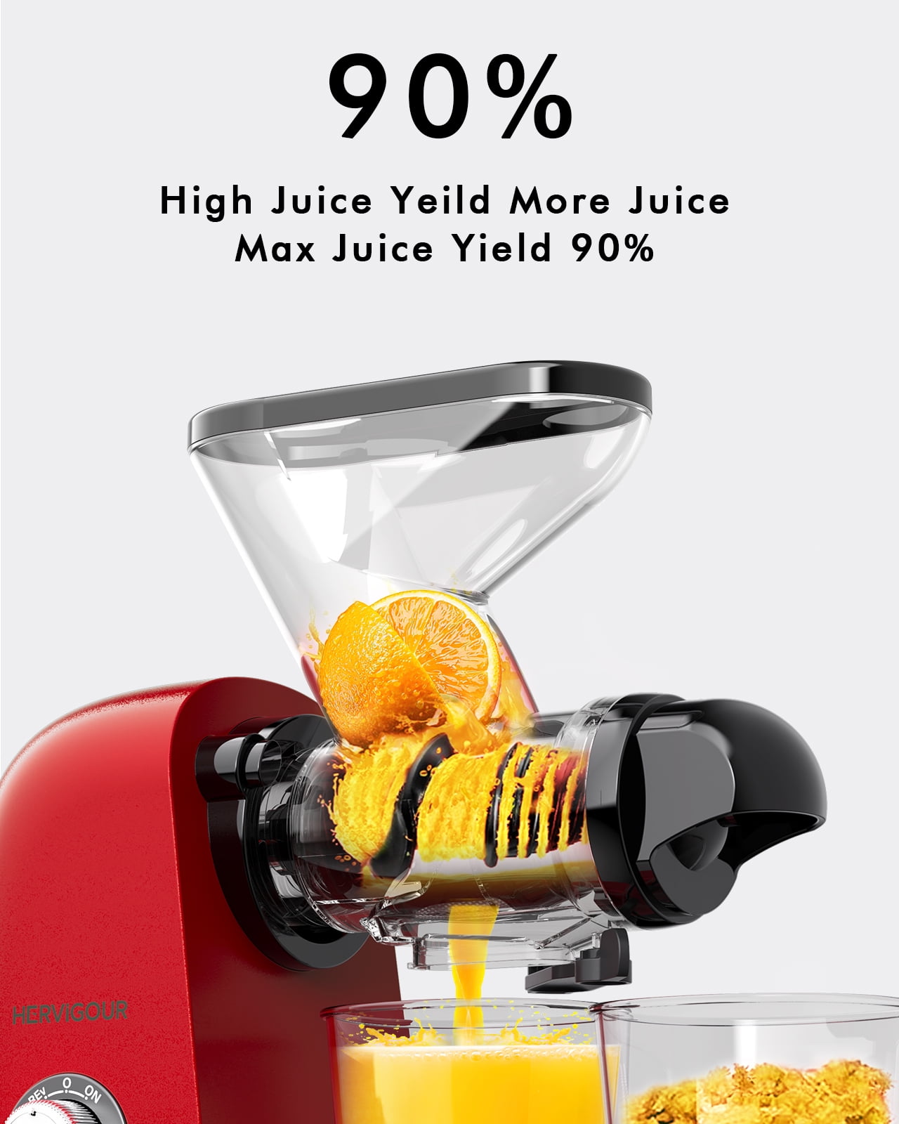 Cold Press Juicer Machine, Professional Slow Juicer With,vegetable And Fruit,slow  Speed Double Helix Juicer,commercial Household Use With Juice Coarse  Strainer,two Juice Cups,brush, Violet, Retro Style - Temu