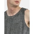 thumbnail image 5 of No Boundaries Men's & Big Men's Burnout Textured Tank, 2-Pack, Sizes XS-3XL, 5 of 7