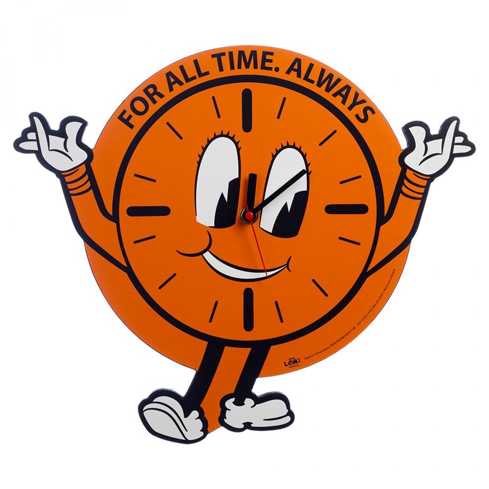 Marvel Loki Miss Minutes Shaped Clock