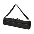 thumbnail image 1 of Travel Flute Carry Gig Bag Plush Lining Lightweight Flute Protect Bag Protection 16 Hole, 1 of 8