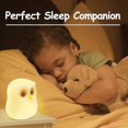 thumbnail image 4 of Children's Nightlight Rechargeable Baby Nightlight Led Nightlight Baby Owl Colorful And Warm White Children's Bedside Lamp Touch Sensor Baby Room Deco, 4 of 5