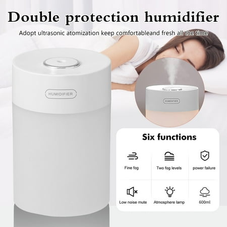 

ZHIYU S-imple Home Small Desktop Usb Atmosphere Night Light Starlight Humidifier