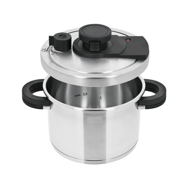 Chefs Design A6 6.3 qt. Autocuiseur en Acier Inoxydable Alpha - 3 Pièces