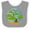Heather and White, variant on Inktastic Bonsai Tree Garden Girls Baby Bib