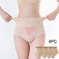 thumbnail image 2 of Fesfesfes Maternity Underwear Ladies Comfortable Solid Color Large Size High Waist Warm Belly Hip Lift Thin Waist Panties Underwear, 2 of 9