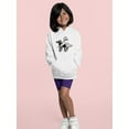 thumbnail image 2 of Girl On A Toy Horse Hoodie Juniors -Image by Shutterstock,  Small, 2 of 4