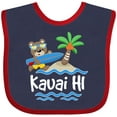 thumbnail image 3 of Inktastic Kauai Hawaii Surfing Boys or Girls Baby Bib, 3 of 4