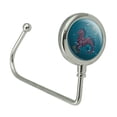 thumbnail image 2 of Hippocampus Mythical Sea Horse With Fish Purse Bag Hanger Holder Hook, 2 of 4