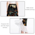 thumbnail image 2 of Halloween Summer Chiffon Beach Skirts for Women - for the Beach, 2 of 6