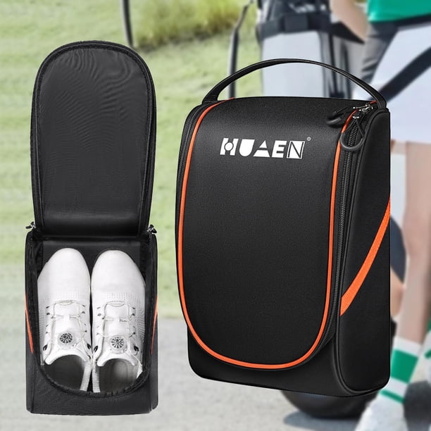 Bolsa para zapatos de golf Colamx Ventilación Con cremallera para zapatos deportivos