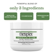 Theraplex Skin Barrier Balm- Barrier Repair Moisturizer Cream Body Balm Dry, Sensitive Skin - No Parabens or Preservatives, Noncomedogenic and Hypoallergenic - Dermatologist Recommended - 6 Oz