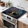 thumbnail image 4 of Stove Top Cover for Home Decoration Kitchen Pad Non-Stick Washable Cooktop Covers Countertop Protector Keep Stove Clean 28"x20" (Tree of Life), 4 of 7