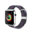thumbnail image 6 of PILLYBALLA Strap Applicable to Apple Iwatch 7 strap elastic nylon Apple woven strap metal head adjustable strap, 6 of 34