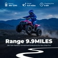 thumbnail image 6 of QEASET 36V Electric 4-Wheeler, 12MPH Max Speed, Parental Key, Pink, 6 of 8