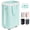 Blue, variant on HICHEN Laundry Basket with Wheels, 75L Tall Clothes Hamper, Large Laundry Basket with Removable Wash Bag for Corner Dorm, Rolling Hamper, Blue&White