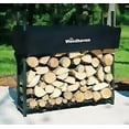 thumbnail image 2 of Woodhaven Log, Firewood Rack &amp; Cover 3'x 3' x 10, 2 of 2