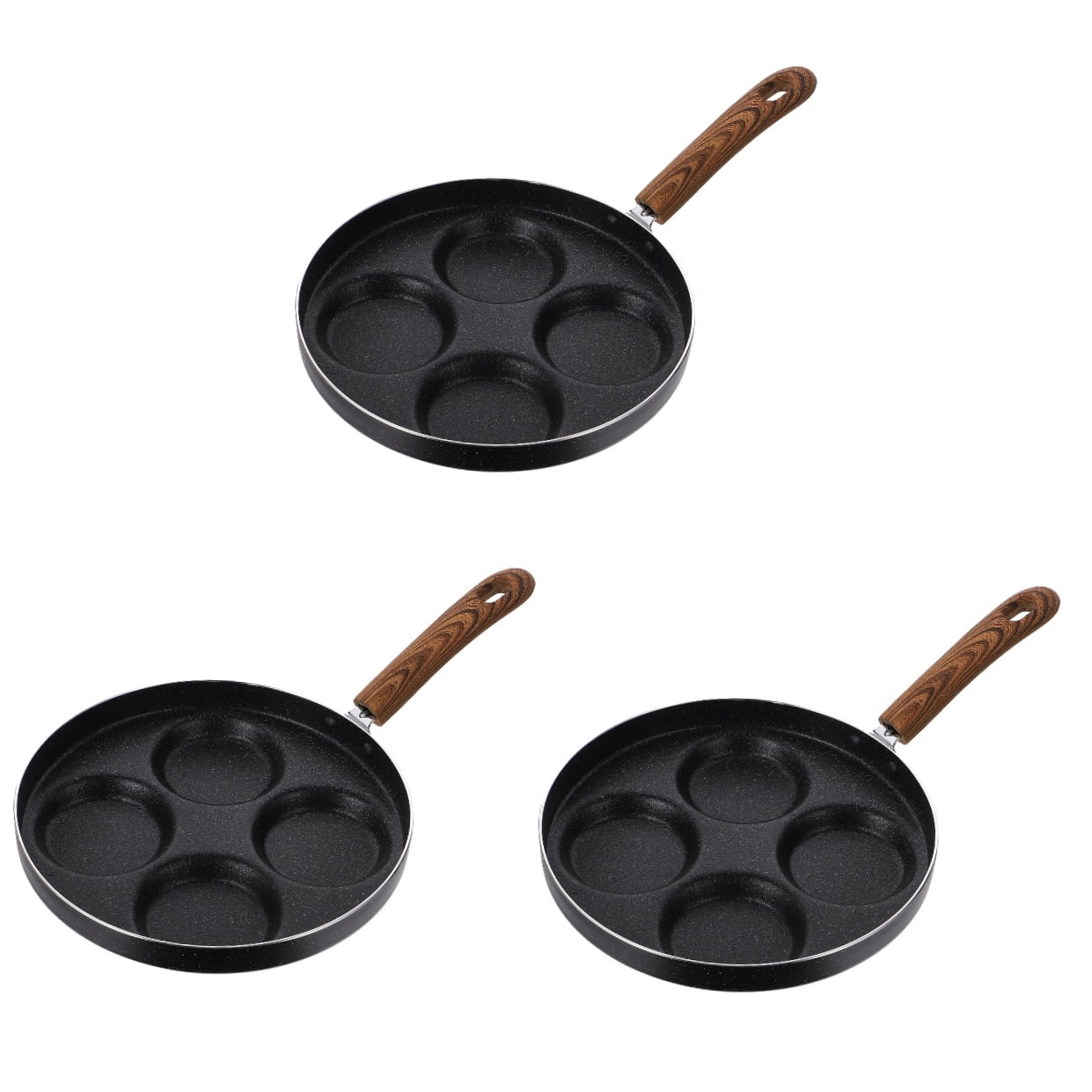 3 Pcs Non Omelet Professional Egg Cooker Trustworthy