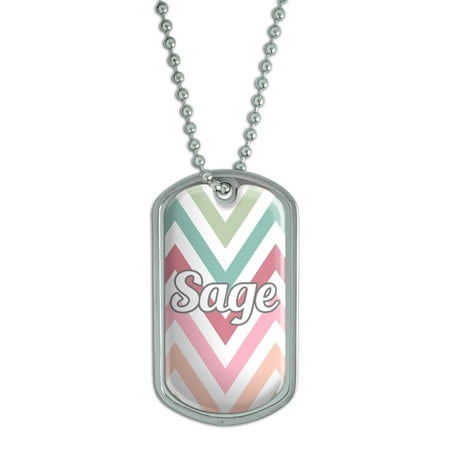 Female Names - Sage - Dog Tag