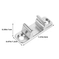thumbnail image 2 of HONMEET 4Sets Metal Range Hood Latch Easy Installation Kitchen Hood Accessories Glass Panel Holder, 2 of 8