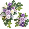 thumbnail image 1 of Letrero de bienvenida con estampado de flores para decoración de boda, 2 unidades, 1 of 8